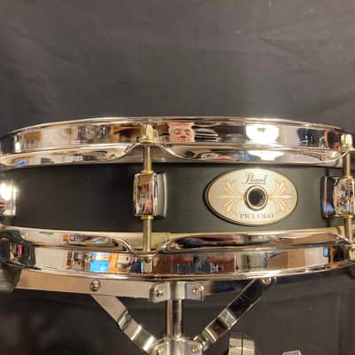 Pearl - 3x13" PCP-313 Piccolo Snare Drum 1990's - Black image 4