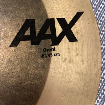 Sabian AAX 18" OMNI Crash/Ride-Jojo Mayer-Good Condition image 14