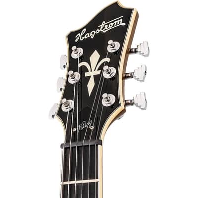 Hagstrom Viking Limited-Edition Semi-Hollow Electric Guitar Regular Desert Haze image 8