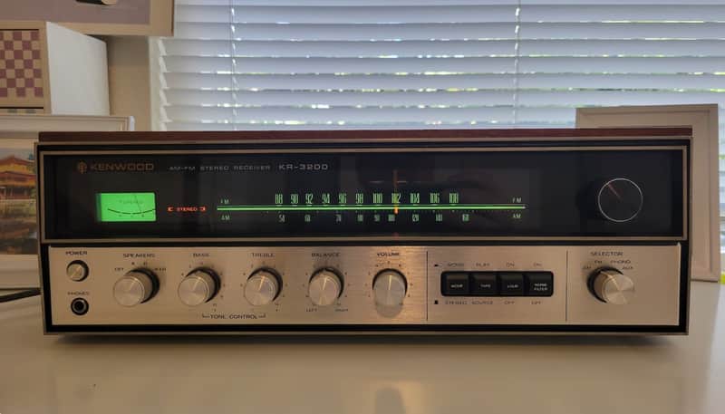 Vintage Stereo Receiver Kenwood KR 3200 image 1