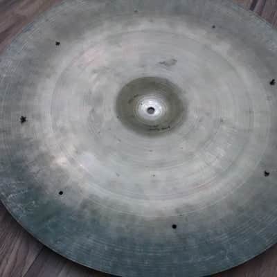 Zildjian 22" Avedis Trans Stamp T4 - 1950s Sizzler - 2651 gm brilliant finish image 7