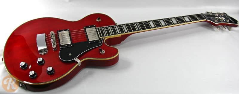 Hagstrom Swede Wild Cherry Transparent image 2