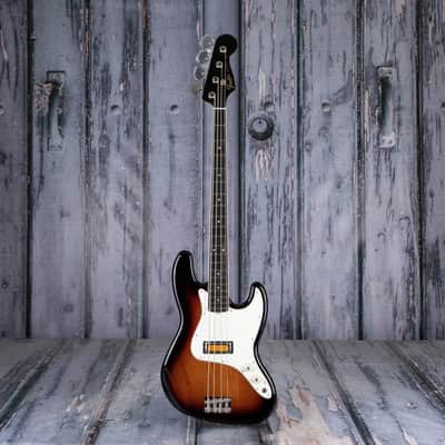 Used Fender Gold Foil Jazz Bass, 2-Color Sunburst image 4