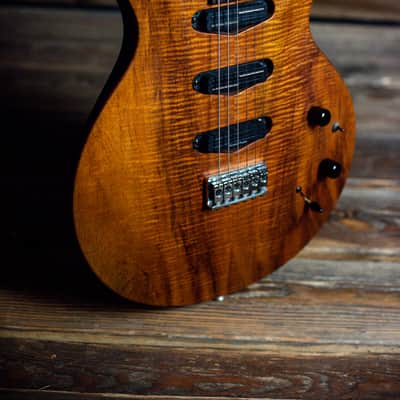 Hamer Mirage Custom Order Satin Finish Koa image 6