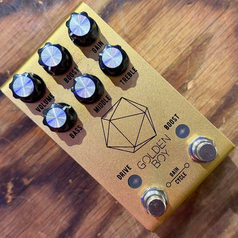 Jackson Audio  Golden Boy Joey Landreth Signature Overdrive 2020 - Present - Gold image 1