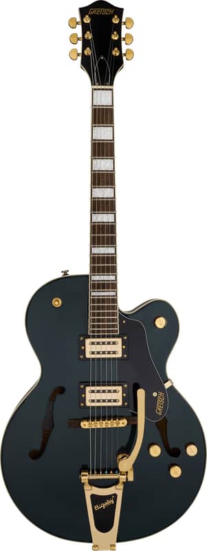 Gretsch Limited G2420TG Streamliner Hollow Body Electric Guitar with Bigsby Cadillac Green image 1