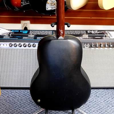 Vintage 1983 Applause by Ovation AA-31 Acoustic-Electric w/ Case! Gloss Black! VERY NICE!!! image 5