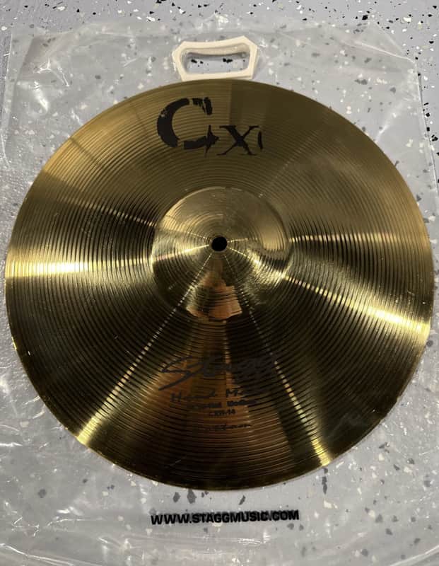 Stagg CXH 14” Medium Hi-Hat cymbals image 1