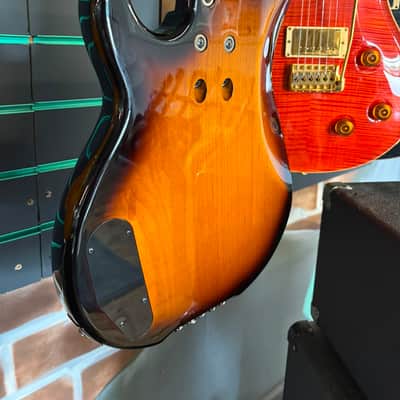 Yamaha BB435 Sunburst 5-String Electric Bass Guitar image 13
