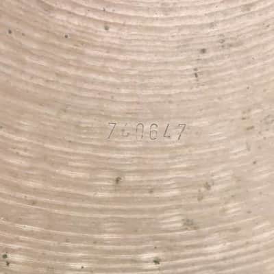 Paiste 20" 2002 Ride Cymbal 2,673g Vintage 1970's Black label image 8