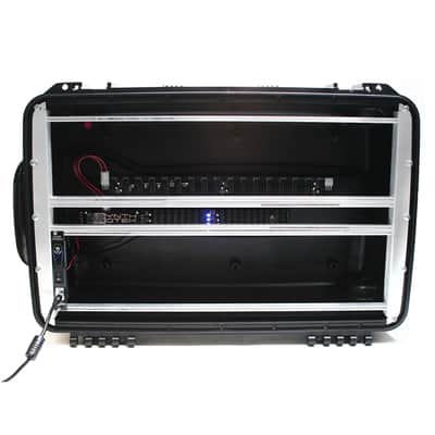 Synthrotek Portable Powered Waterproof Eurorack Case, 104HP 6U + 1U (7U) image 2