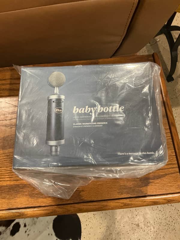 Blue Baby Bottle SL Large Diaphragm Cardioid Condenser Microphone 2010s - Dark Blue image 1