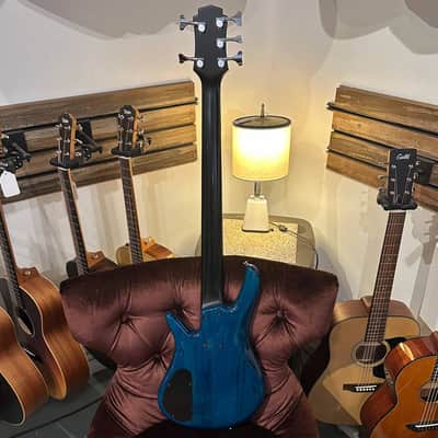 Zon Sonus Custom 5 String Bass w/ Bag - Electric Blue (Pre-Owned