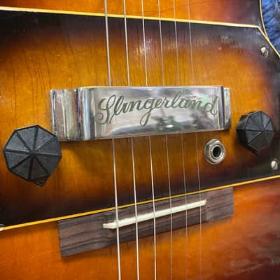 Used Slingerland Model 401 Songster Solid Body Electric Guitar image 10