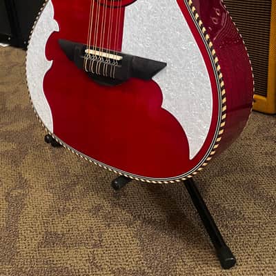 H. Jimenez Bajo Quinto LBQ4ETR 2024 - Transparent Red image 2