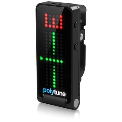 TC Electronic PolyTune Clip Black Clip-on Tuner with Polyphonic image 3