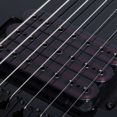 Schecter Sunset-7 Triad Gloss Black image 7