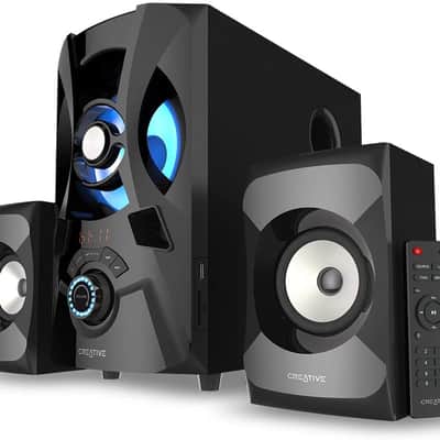 Creative Labs - 51MF0490AA002 - SBS E2900 2.1 Powerful BT Speaker System - Black image 1