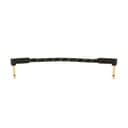Fender Deluxe Series Tweed Angle to Angle 6 in. Patch Cable - Black (Each)
