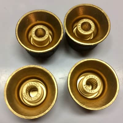 Ibanez Sure Grip III Speed Knobs Black/Gold image 3
