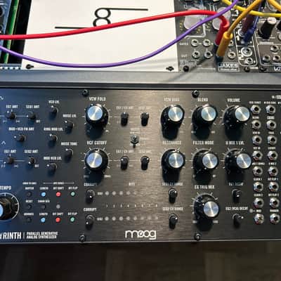 Moog Labyrinth Parallel Generative Synthesizer 2024 - Present - Black with Wood Sides image 4