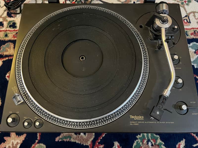 Technics SLP-1350 CDプレーヤー Technics SL-1350 DD Fully Automatic Multiplay Turntable Serviced W