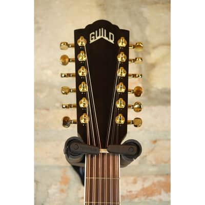 GUILD F-2512CE Cutaway Deluxe Maple 12 String NAT Natural Blonde - Jumbo 12 Corde Elettricficata Fishman - Westerly Archback Co image 10