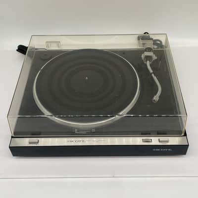 Scott PS 68 Not 68A Vintage Direct Drive Turntable Silver  *WORKING READ* image 1