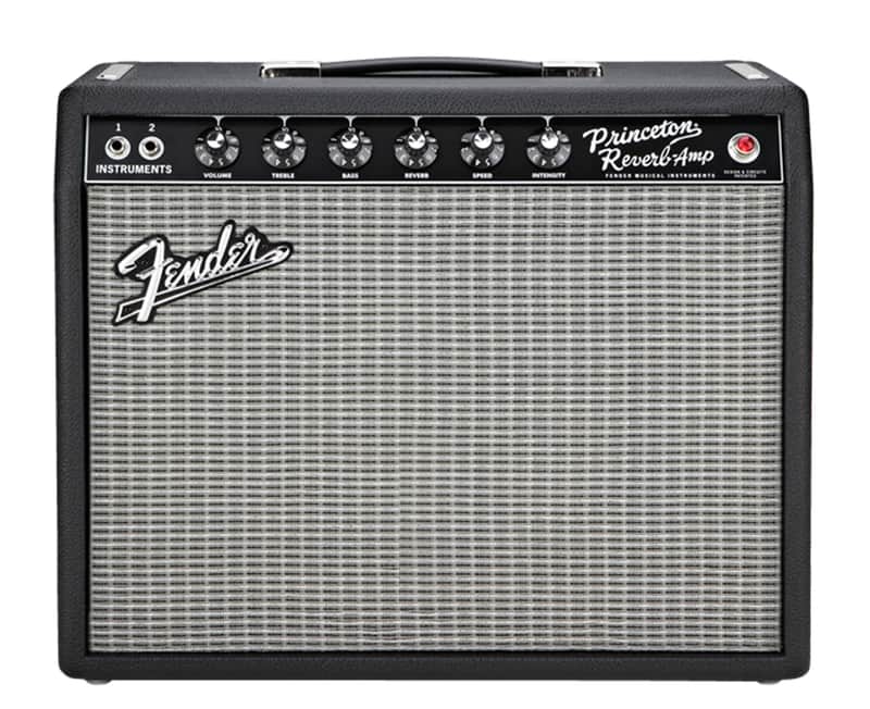 Fender '65 Princeton Reverb 12W 1x10" Tube Combo Guitar Amp image 1