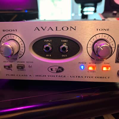 Avalon U5 Direct Box / Instrument Preamplifier 2010s - Silver image 6