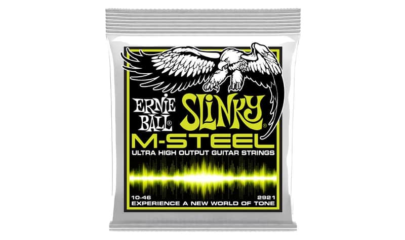 Regular Slinky M-Steel Electric Guitar Strings 10-46 Gauge Maraging-Stl Hex-Core Super Cobalt Alloy Wound Set Ultra High-OP/Fatigue-Resistant image 1