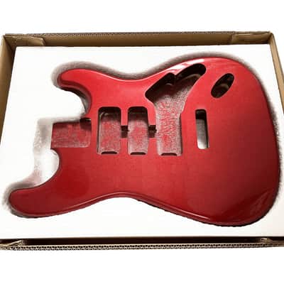 DIY ST Style Electric Guitar Body – Solid Alder Wood – Blue Nitro Finish – SSS Route image 5