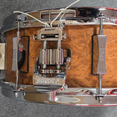 Sonor Steve Smith 40th Anniversary Signature 14x5.75" Beech Snare Drum 2017 Gloss Mountain Burl  with Hardcase- SSD 14x5.75 STS-40 image 2