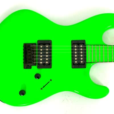 Dean Custom Zone 2 HB Florescent Green image 3