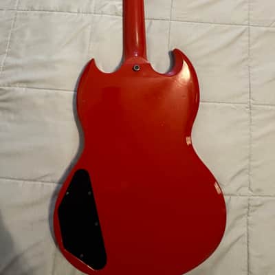 Gibson Showcase Edition SG Custom 1988 - Ferrari Red image 8