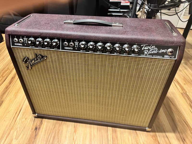 Fender Twin Reverb Neo - Maroon image 1