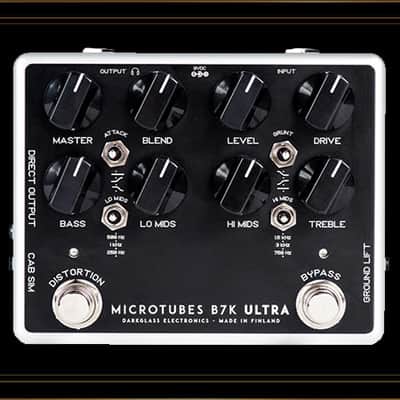 Darkglass Electronics Microtubes B7K Ultra V2 Bass Preamp Pedal with Aux-In image 1
