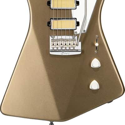 Sterling St. Vincent Goldie Electric Guitar, Rosewood Fingerboard, Cashmere image 1