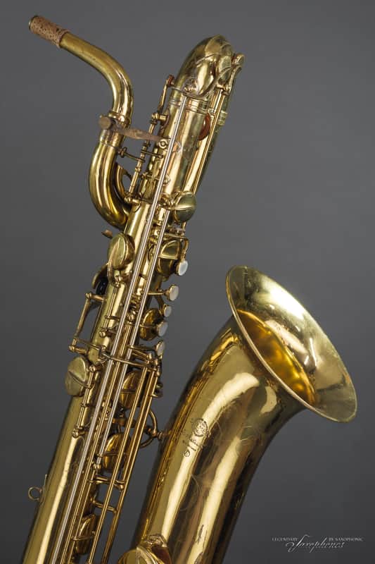 SELMER Paris Mark VI Baritone Saxophone 1968, low A, #158172 image 1