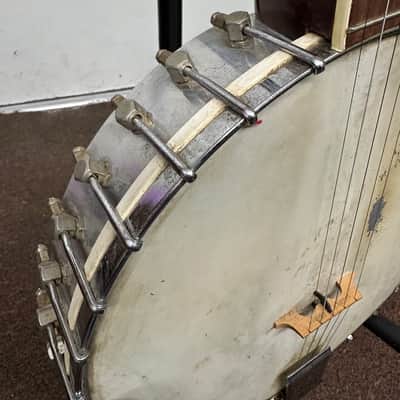 Used Alex 5 String Banjo Open Back Local Pickup Item Old Vintage image 6