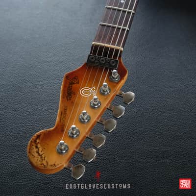 Fender Stratocaster Contemporary E Series Floyd Rose System1 Flip Flop Finish Heavy Aged Relic Rare image 21