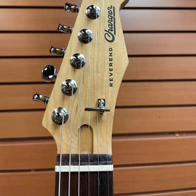 Reverend Charger H90 Wilkinson in Midnight Black New Blem #1889 image 10