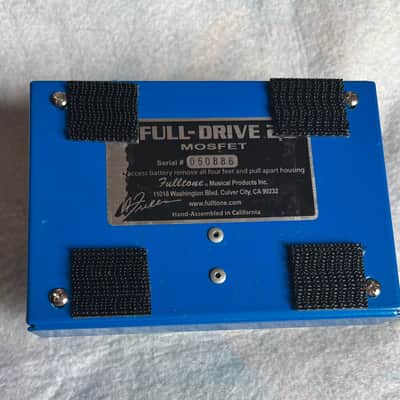 Fulltone Full-Drive 2 Mosfet 2007 - 2018 - Blue image 4