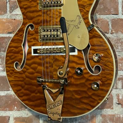 Gretsch Limited Edition Falcon Center Block Jr. 2025 - Roundup Orange, Ships Super Fast, Killer Pro Set Up Included! image 1
