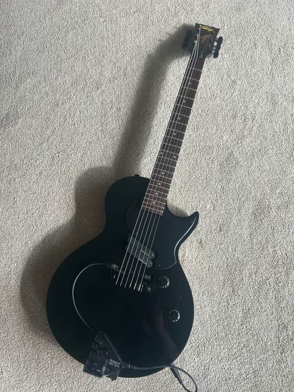 Vintage Zip Les Paul Style w Roland GK-2A image 1