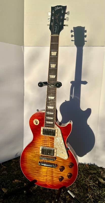 Custom Gibson Les Paul Standard T 2016 Premium Plus - Heritage Cherry Sunburst image 1
