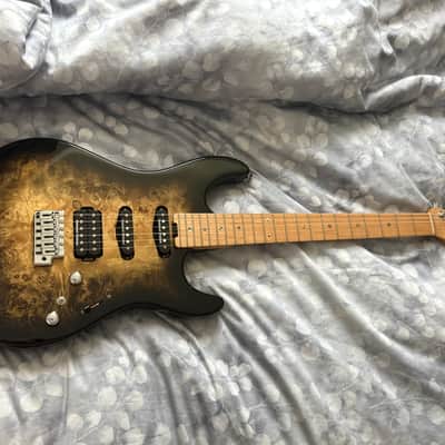 ESP Original Snapper CTM Burl Top MIJ Japan Custom Shop Seymour Duncan HSS image 1