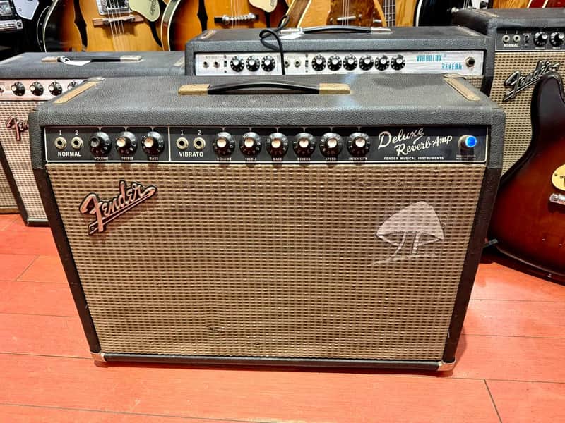 1965 Fender Deluxe Reverb Blackface image 1