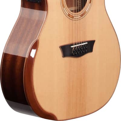 Washburn G15SCE 12-String Grand Auditorium Acoustic-Electric Guitar, Solid Spruce Top image 2