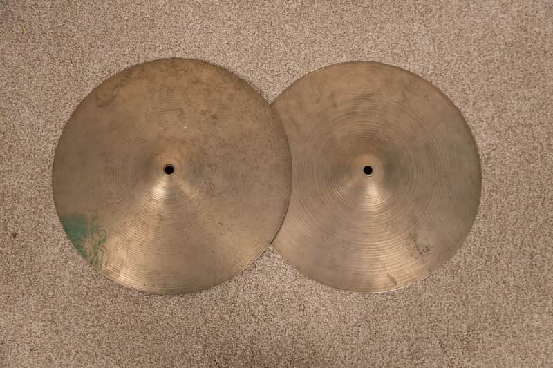 Zilco 14" Hi Hat Cymbals 918g 1028g image 1